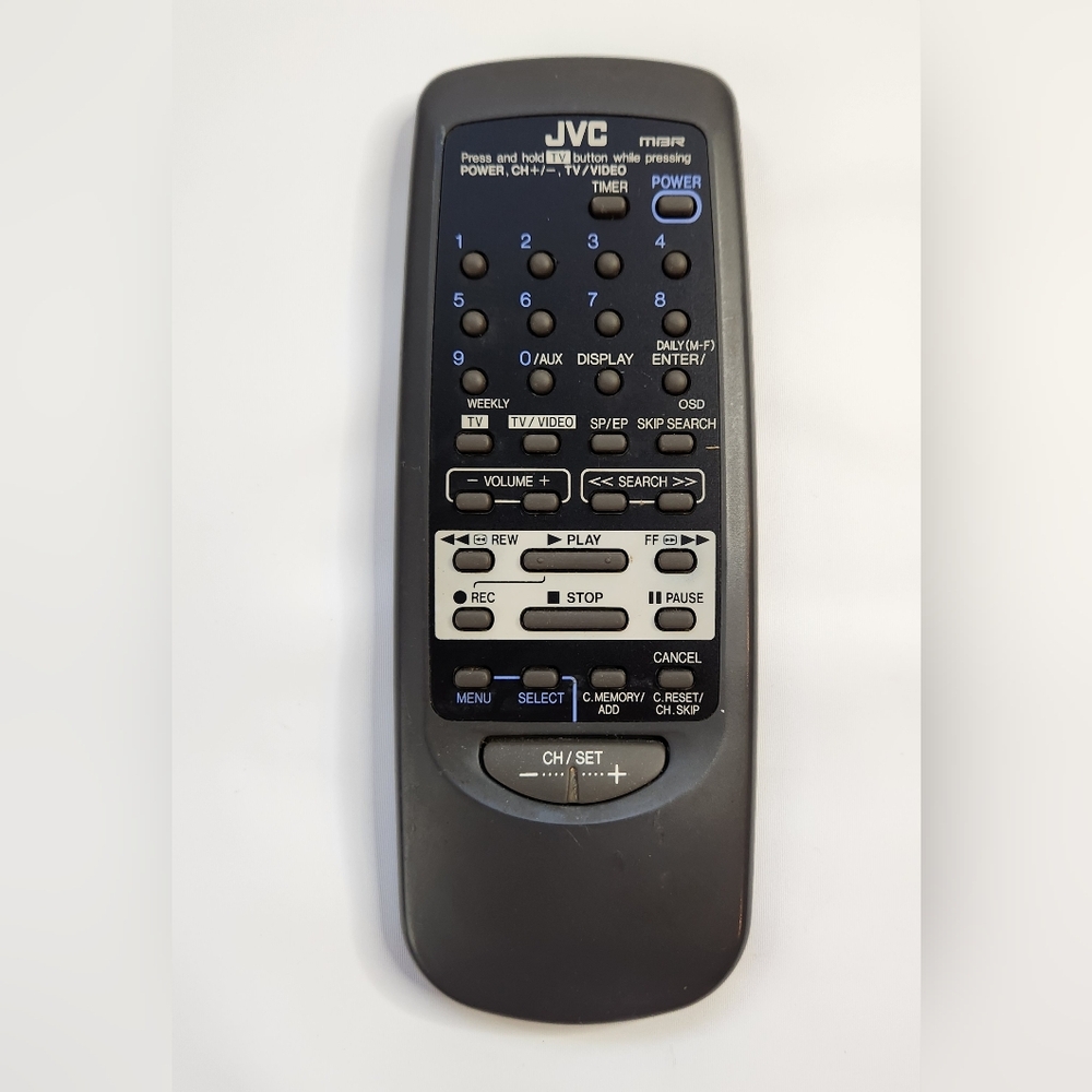 Original JVC MBR UR64EC1351 MBR TV VCR Video System Remote Control OEM Tested